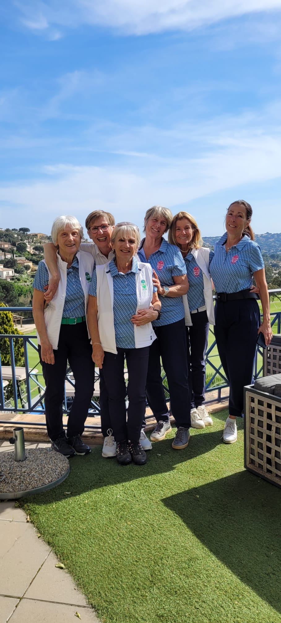 Seconde compétition interclub féminin à Ste Maxime. 